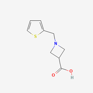 1-(Thiophen-2-ylmethyl)azetidine-3-carboxylic acid