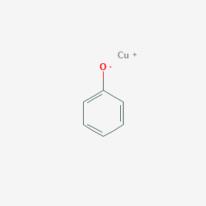 molecular formula C6H5CuO B14692723 Copper(1+) phenoxide CAS No. 34046-55-4