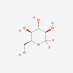 B146930 1-Fluoroglucopyranosyl fluoride CAS No. 138079-73-9