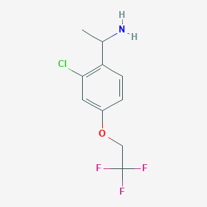 1-[2-Chloro-4-(2,2,2-trifluoroethoxy)-phenyl]-ethylamine