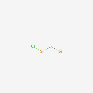 molecular formula CH2ClSi2 B14693002 [(Chlorosilyl)methyl]-silane 