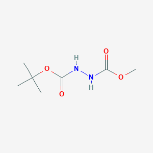 molecular formula C7H14N2O4 B14693017 tert-Butyl methyl hydrazine-1,2-dicarboxylate CAS No. 24537-38-0