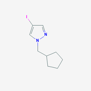 1-(cyclopentylmethyl)-4-iodo-1H-pyrazole