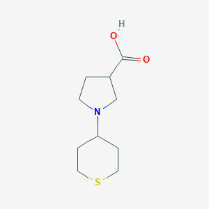 1-(Thian-4-yl)pyrrolidine-3-carboxylic acid