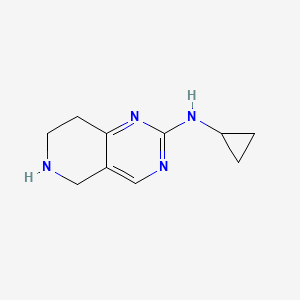 N-cyclopropyl-5,6,7,8-tetrahydropyrido[4,3-d]pyrimidin-2-amine
