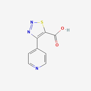 4-(Pyridin-4-yl)-1,2,3-thiadiazole-5-carboxylic acid