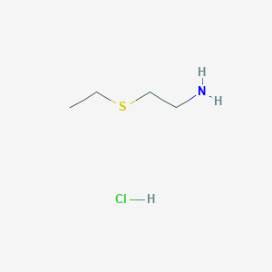 molecular formula C4H12ClNS B146933 2-(乙硫基)乙胺盐酸盐 CAS No. 54303-30-9
