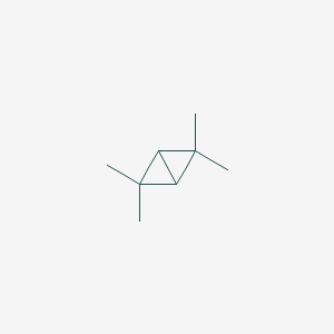 molecular formula C8H14 B14693346 2,2,4,4-Tetramethylbicyclo[1.1.0]butane CAS No. 30494-12-3