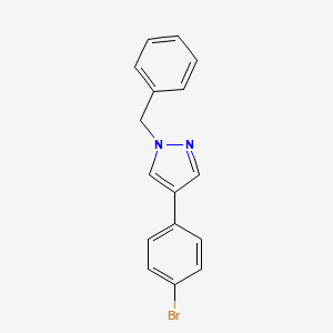 1-Benzyl-4-(4-bromophenyl)pyrazole