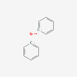 molecular formula C12H10Sr B14693486 Strontium bisbenzenide CAS No. 35815-21-5