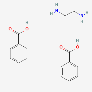 molecular formula C16H20N2O4 B14693571 Benzoic acid;ethane-1,2-diamine CAS No. 35349-75-8