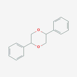 molecular formula C16H16O2 B14693575 2,5-Diphenyl-1,4-dioxane CAS No. 24407-16-7