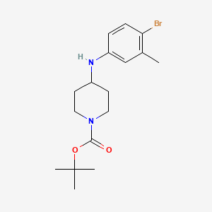 4-(4-Bromo-3-methylphenylamino)-piperidine-1-carboxylic acid tert-butyl ester