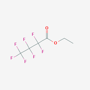 molecular formula C6H5F7O2 B146936 Ethyl heptafluorobutyrate CAS No. 356-27-4