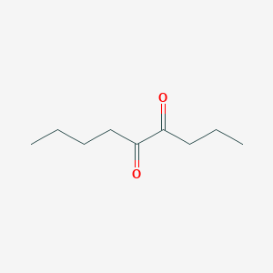 molecular formula C9H16O2 B14693610 4,5-Nonanedione CAS No. 24610-09-1