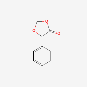 molecular formula C9H8O3 B14693723 5-Phenyl-1,3-dioxolan-4-one CAS No. 27032-85-5