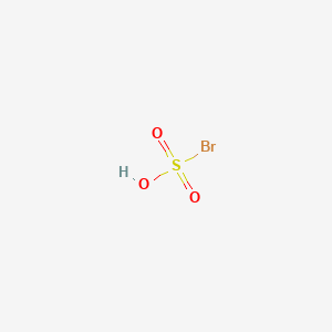 molecular formula BrHO3S B14693754 Sulfurobromidic acid CAS No. 25275-22-3