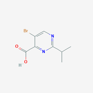 5-Bromo-2-(propan-2-yl)pyrimidine-4-carboxylic acid