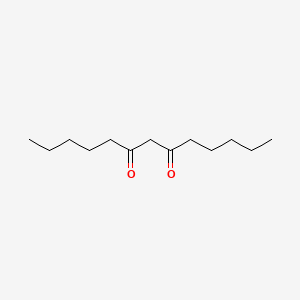 molecular formula C13H24O2 B14693790 6,8-Tridecanedione CAS No. 32743-88-7