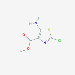 molecular formula C5H5ClN2O2S B146939 Methyl 5-amino-2-chlorothiazole-4-carboxylate CAS No. 136538-94-8
