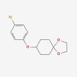 8-(4-Bromophenoxy)-1,4-dioxaspiro[4.5]decane