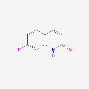 7-Iodo-8-methyl-1,2-dihydroquinolin-2-one