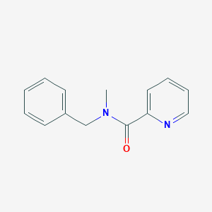 molecular formula C14H14N2O B14694082 N-Benzyl-N-methylpyridine-2-carboxamide CAS No. 29211-87-8