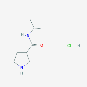 N-Isopropyl-3-pyrrolidinecarboxamide hydrochloride
