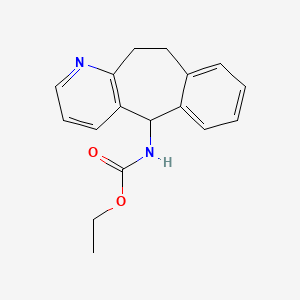 molecular formula C17H18N2O2 B14694128 ethyl N-(7-azatricyclo[9.4.0.03,8]pentadeca-1(15),3(8),4,6,11,13-hexaen-2-yl)carbamate CAS No. 34144-47-3