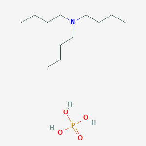 molecular formula C12H30NO4P B14694141 Phosphoric acid--N,N-dibutylbutan-1-amine (1/1) CAS No. 29306-76-1