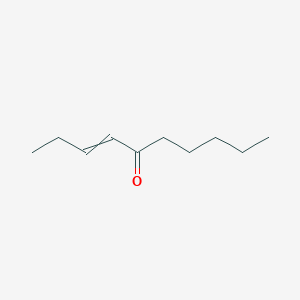 molecular formula C10H18O B14694174 dec-3-en-5-one CAS No. 32064-73-6