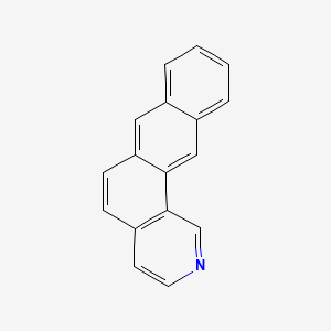 molecular formula C17H11N B14694215 NAPHTH(2,3-h)ISOQUINOLINE CAS No. 25082-33-1