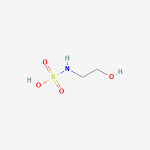 molecular formula C2H7NO4S B14694269 2-Hydroxyethylsulfamic acid CAS No. 25364-88-9