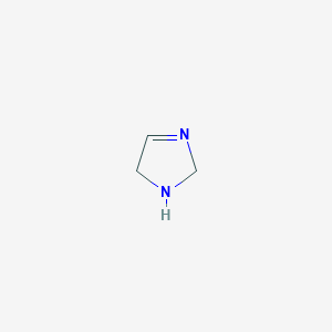 molecular formula C3H6N2 B14694367 2,5-dihydro-1H-imidazole CAS No. 24931-04-2