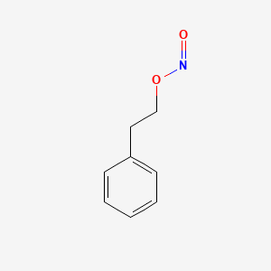 molecular formula C8H9NO2 B14694396 Phenethyl nitrite CAS No. 24330-46-9