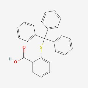 molecular formula C26H20O2S B1469441 2-Tritylsulfanyl-benzoic acid CAS No. 943423-30-1