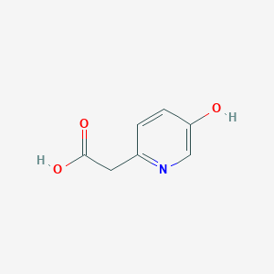 molecular formula C7H7NO3 B1469447 2-(5-羟基吡啶-2-基)乙酸 CAS No. 1214345-48-8