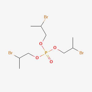 molecular formula C9H18Br3O4P B14694588 Tris(2-bromopropyl)phosphate CAS No. 31858-09-0