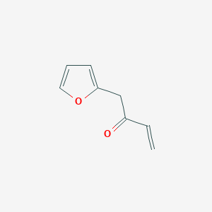 molecular formula C8H8O2 B14694591 1-(Furan-2-yl)but-3-en-2-one CAS No. 31681-20-6