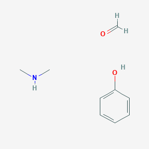 molecular formula C9H15NO2 B14694661 formaldehyde;N-methylmethanamine;phenol CAS No. 34378-36-4