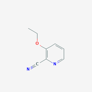molecular formula C8H8N2O B1469482 3-Ethoxypicolinonitrile CAS No. 36057-53-1