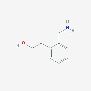 molecular formula C9H13NO B146949 2-[2-(Aminomethyl)phenyl]ethanol CAS No. 125593-25-1
