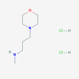 molecular formula C8H20Cl2N2O B1469491 N-Methyl-3-(4-morpholinyl)-1-propanamine dihydrochloride CAS No. 1232235-23-2