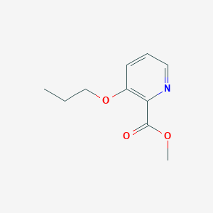 molecular formula C10H13NO3 B1469501 methyl 3-propoxypyridine-2-carboxylate CAS No. 1094025-00-9