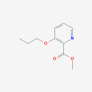 molecular formula C10H13NO3 B1469501 Methyl 3-propyloxypicolinate CAS No. 1094025-00-9