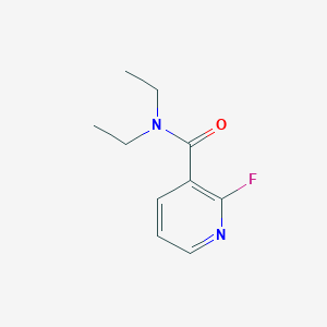 molecular formula C10H13FN2O B1469502 N,N-Diethyl-2-fluoropyridine-3-carboxamide CAS No. 317-36-2