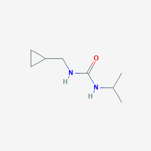 molecular formula C8H16N2O B1469504 1-(Cyclopropylmethyl)-3-(propan-2-yl)urea CAS No. 1592645-82-3