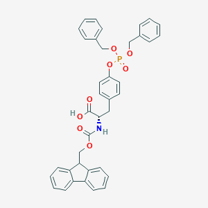 molecular formula C38H34NO8P B146952 Fmoc-Tyr(PO3Bzl2)-OH CAS No. 134150-51-9