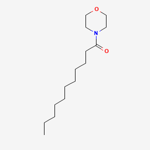 molecular formula C15H29NO2 B14695244 1-Undecanone, 1-morpholino- CAS No. 32972-24-0