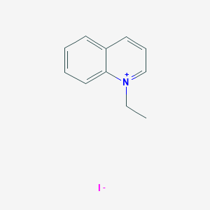 molecular formula C11H12IN B146953 1-Ethylquinolinium iodide CAS No. 634-35-5